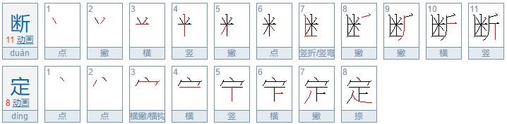 决定的近义词是什么？