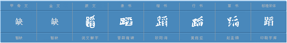 蹈字能组什么词？