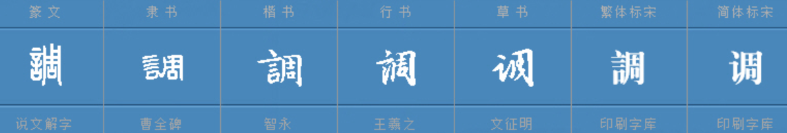 “调”字的拼音是什么？