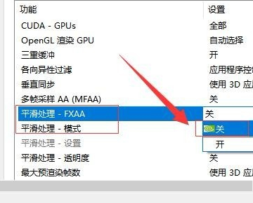 nvidia控制面板3d设置FXAA要不要开，平滑处理透明度选什么，多采还是超采 .