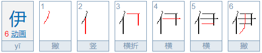 “伊”怎么读？