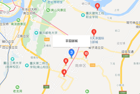 重庆茶园属于哪个区？