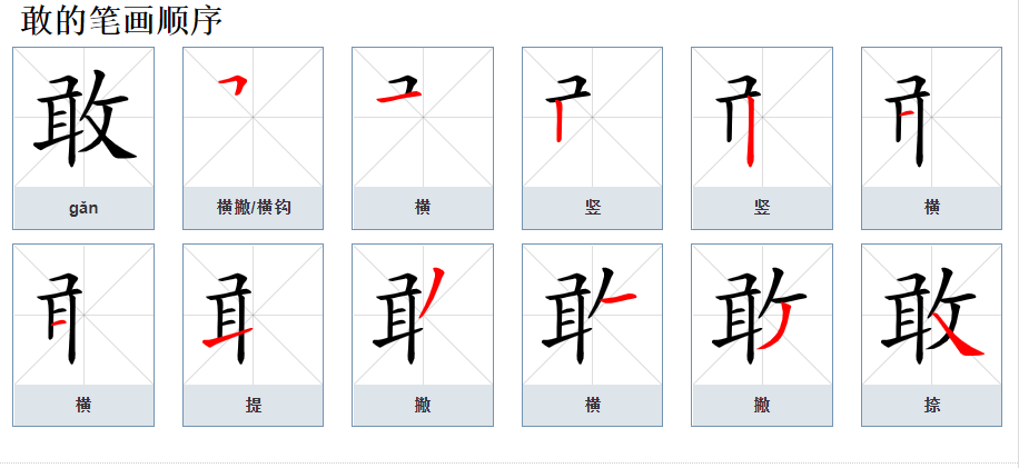 Gan拼音的汉字？