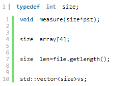 typedef用法