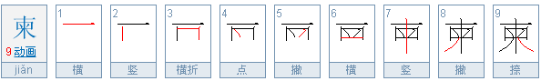 柬怎么读?