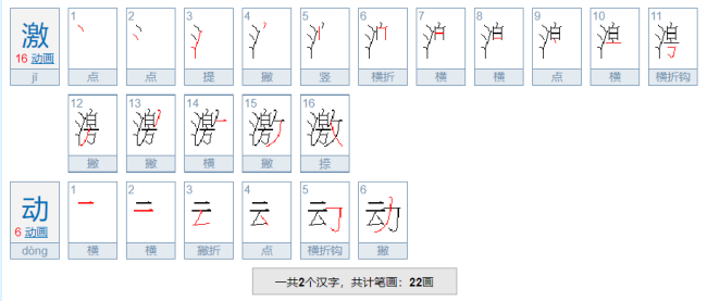 激动是什么意思