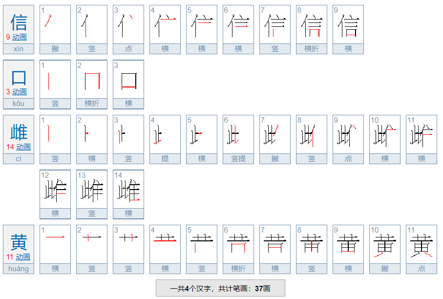 信口雌黄的雌黄是什么?