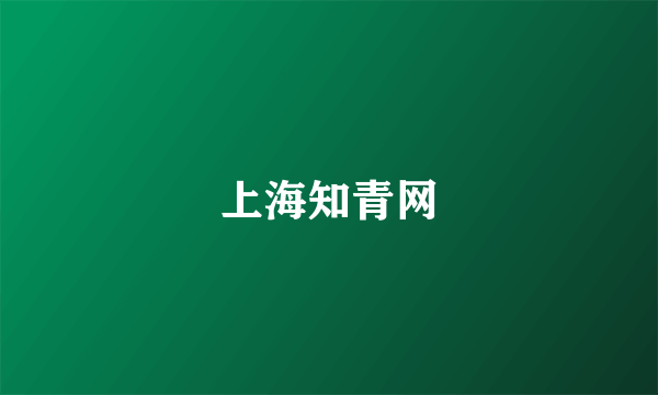 上海知青网