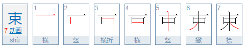 束字怎么组词?