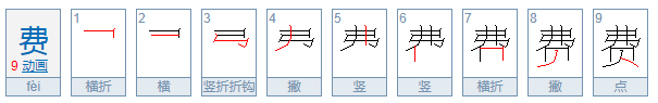 费的拼音