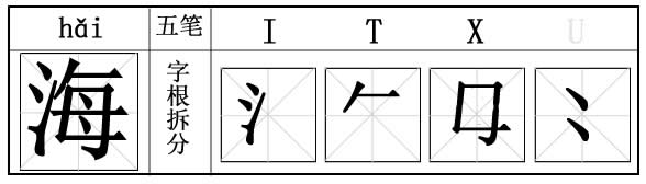 上海用五笔怎么打