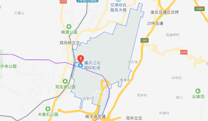 重庆市有几个机场