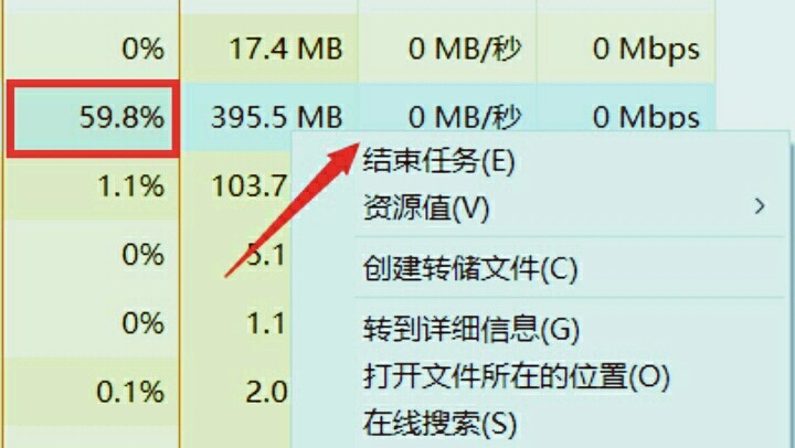 cpu占用100%怎么解决