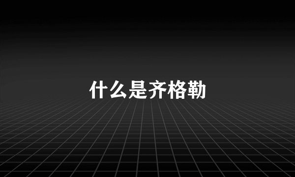 什么是齐格勒