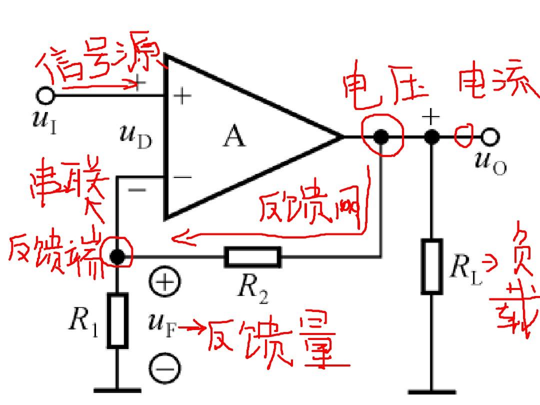 四种负反馈类型的作用