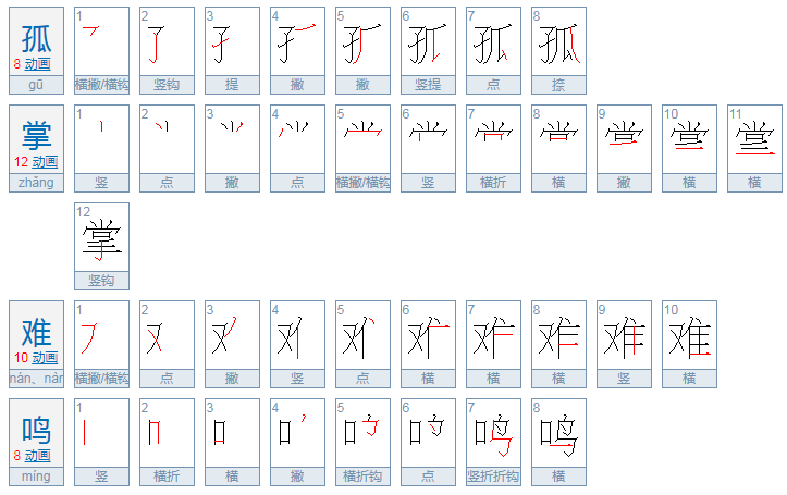 一个巴掌拍不响打一成语是什么