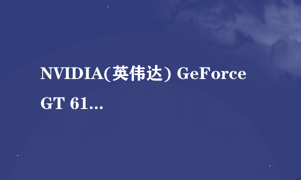 NVIDIA(英伟达) GeForce GT 610 (GF119) 显存是多少