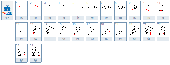 鑫的意思和含义是什么？