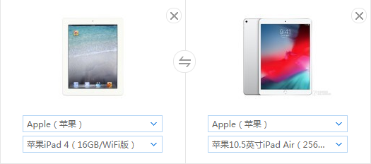 iPad air和iPad4的区别对比