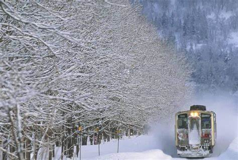 内蒙古通辽积雪破纪录，网友实拍火车破雪前行，现场有多壮观？