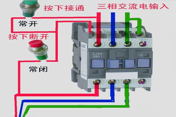 接触器有哪几部分组成？