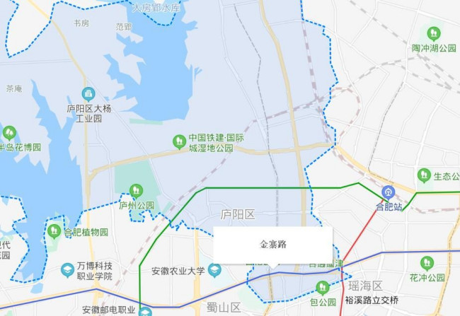 合肥市金寨路在哪个区