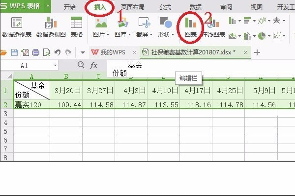 如何用EXCEL生成趋势图