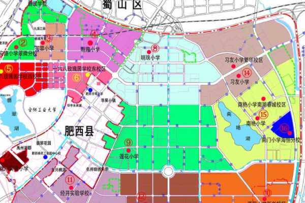 绿地滨湖国际花都学区划分范围是什么？