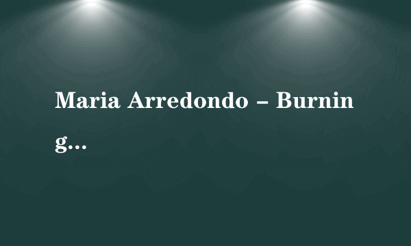 Maria Arredondo - Burning.mp3中文歌词?