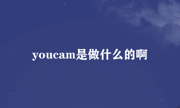 youcam是做什么的啊