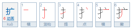 扩是什么意思