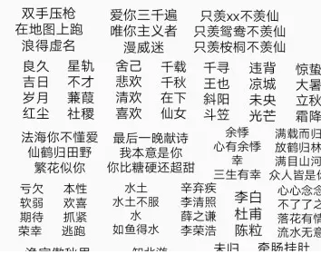 特殊字体网名有哪些？