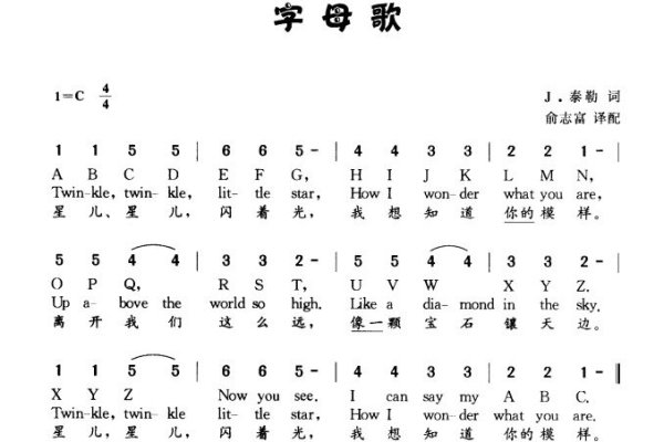 abcd英语歌儿歌是什么？