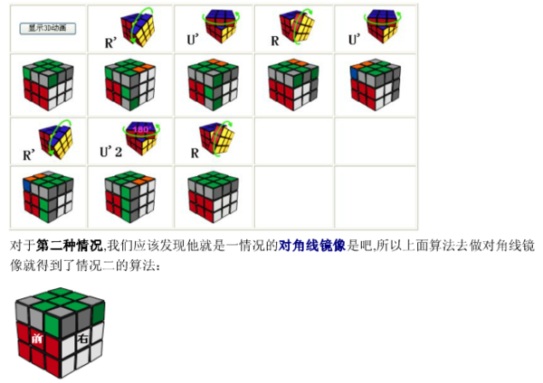 魔方简单口诀表，我是个新手。说的简单点