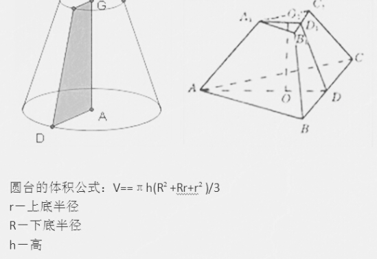 数学体积公式有哪些？