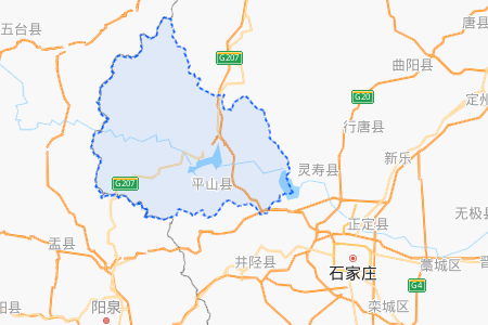 平山县是哪个省哪个市？