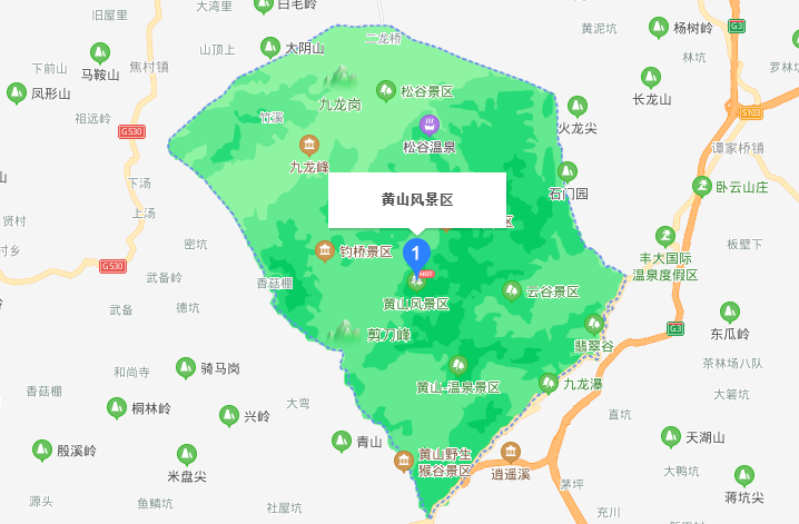 黄山风景区在哪里?