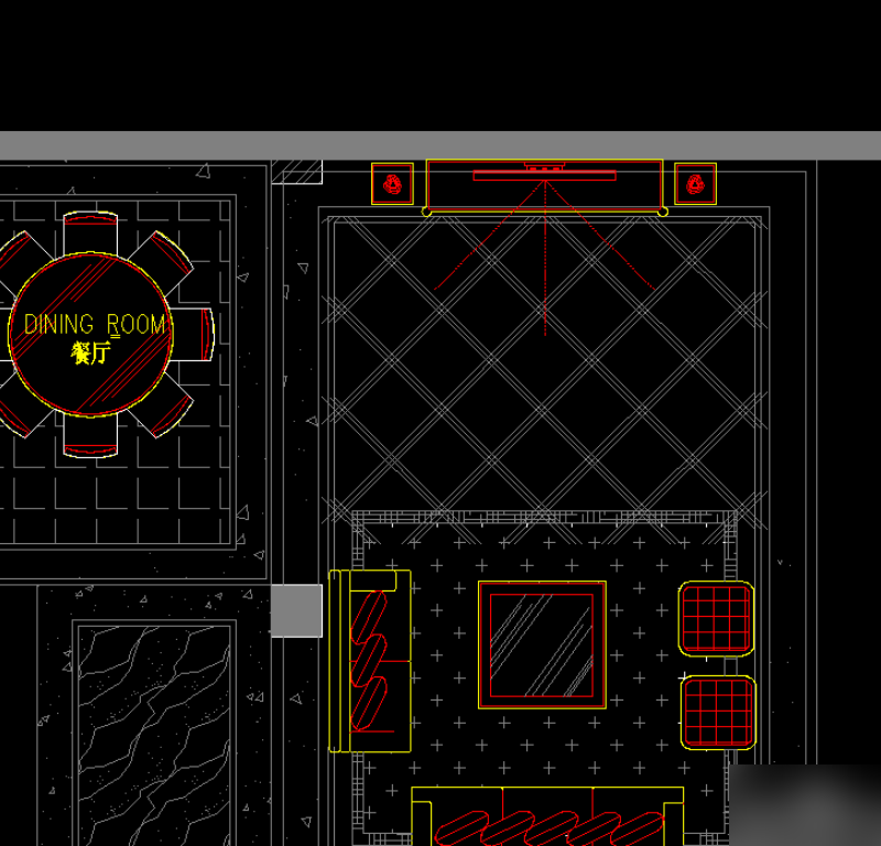 CAD 关闭XC剪裁边界线