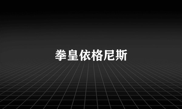 拳皇依格尼斯