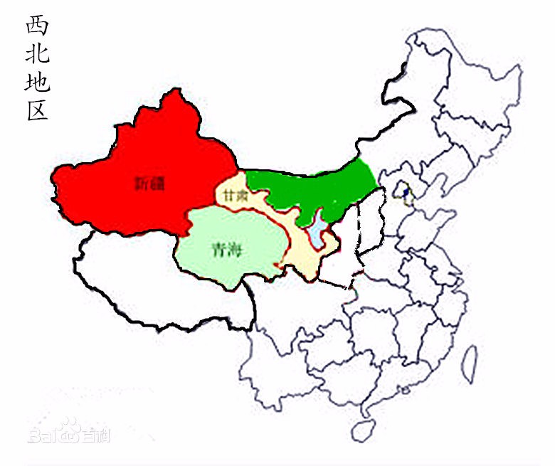 有没有地理南方和西北地区的思维导图?! 什么方面都可以